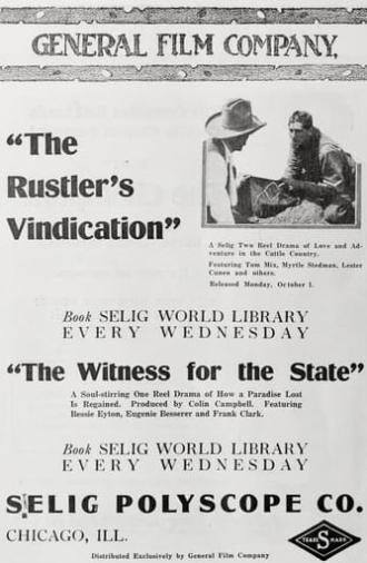 The Rustler's Vindication (1917)