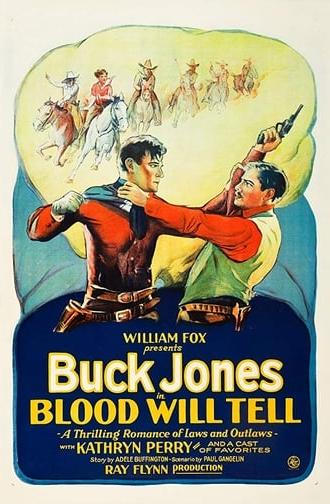 Blood Will Tell (1927)