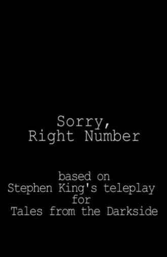 Sorry, Right Number (2019)