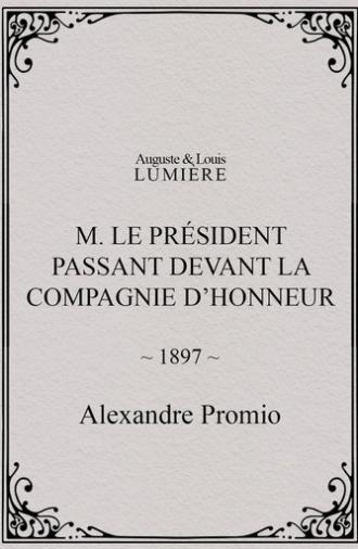 M. le président passant devant la compagnie d’honneur (1897)