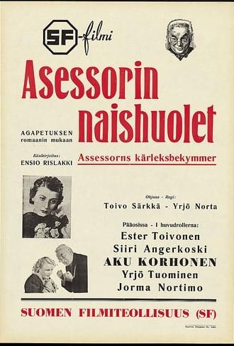 Asessorin naishuolet (1937)