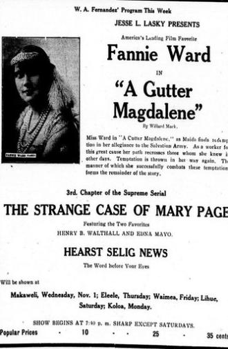 A Gutter Magdalene (1916)