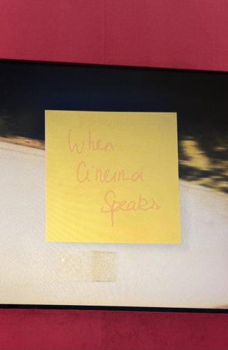 WHEN CINEMA SPEAKS... (2026)