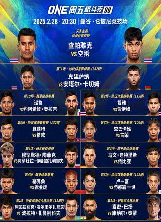 ONE Friday Fights 98: Chartpayak vs. Kongchai (2025)