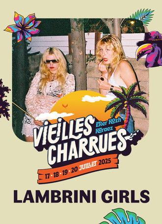 Lambrini Girls en concert aux Vieilles Charrues 2025 (2025)