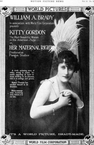 Her Maternal Right (1916)