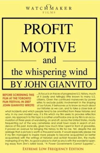 Profit Motive and the Whispering Wind (2008)