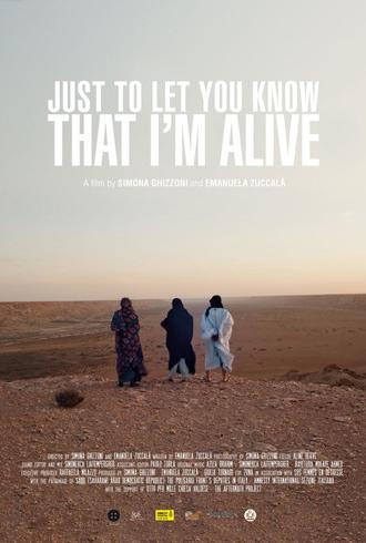 Just to let you know that I'm alive (2013)