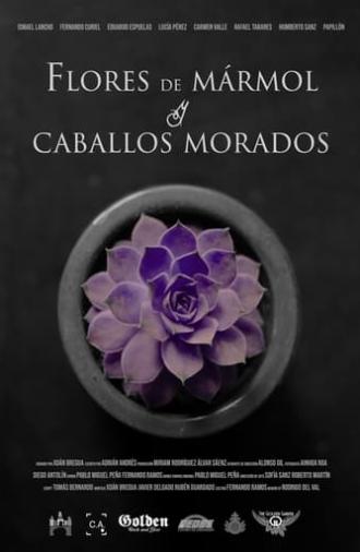 Flores de mármol y caballos morados (2020)