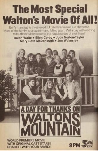 A Day for Thanks on Waltons Mountain (1982)