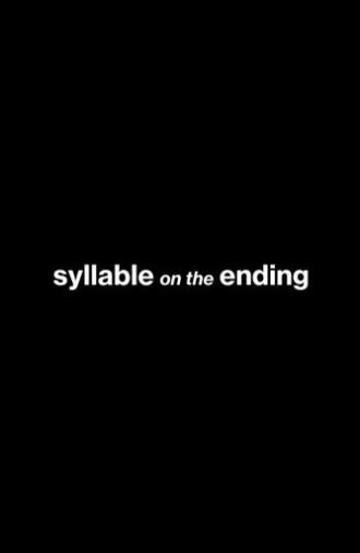 Syllable on the ending (2024)