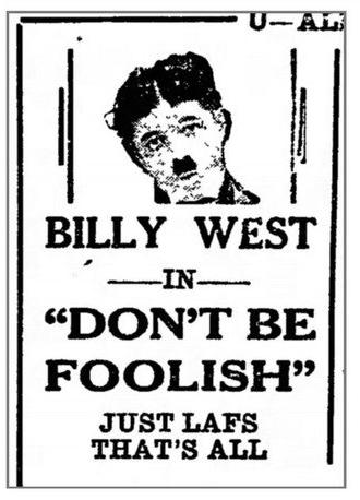 Don't Be Foolish (1922)