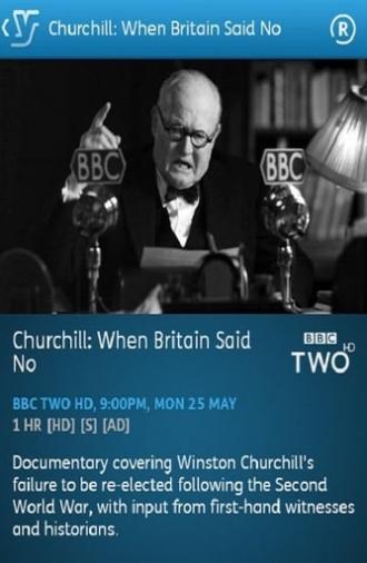 Churchill: When Britain Said No (2015)