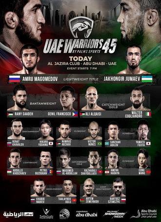 UAE Warriors 45: Magomedov vs. Jumaev (2023)