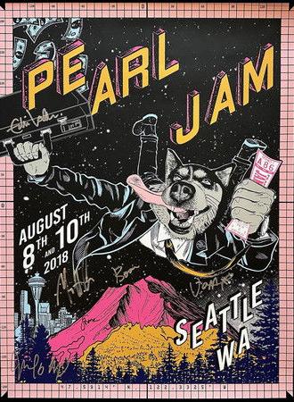 Pearl Jam Live from Safeco Field - Seattle 08.08.2018 (2018)