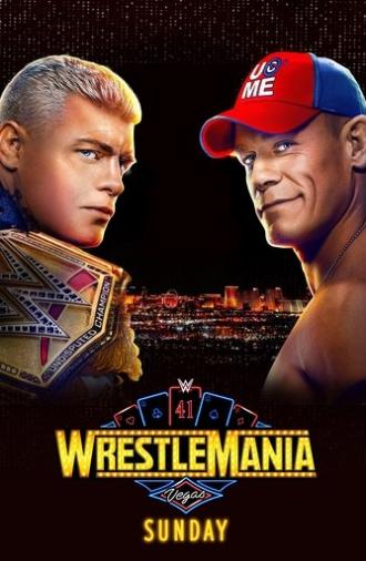 WrestleMania 41: Sunday (2025)