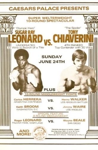 Sugar Ray Leonard vs. Tony Chiaverini (1979)