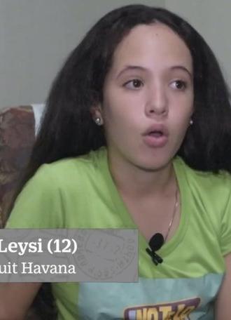 Leysi over media in Cuba (2023)