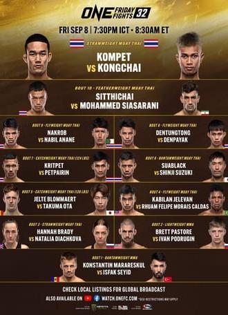 ONE Friday Fights 32: Kompetch vs. Kongchai (2023)