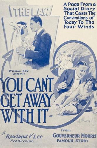 You Can't Get Away with It (1923)