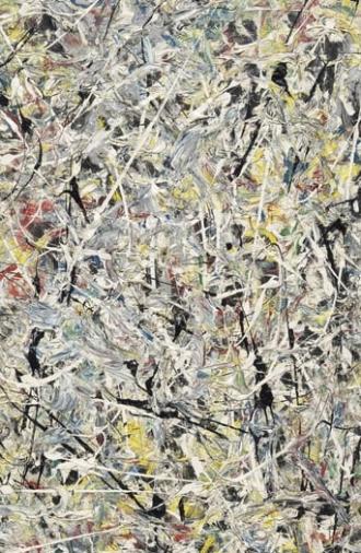 Details of Pollock's White Light (2019)