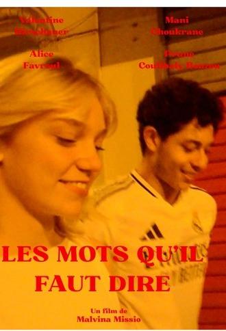 Les mots qu'il faut dire (2025)