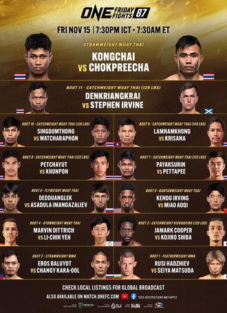 ONE Friday Fights 87: Kongchai vs. Chokpreecha (2024)