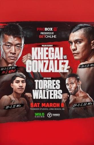 Arnold Khegai vs. Joet Gonzalez (2025)