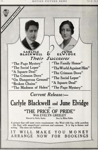 The Price of Pride (1917)