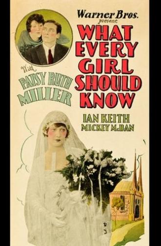 What Every Girl Should Know (1927)