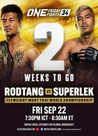 ONE Friday Fights 34: Rodtang vs. Superlek (2023)