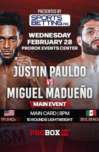 Justin Pauldo vs. Miguel Madueno (2024)