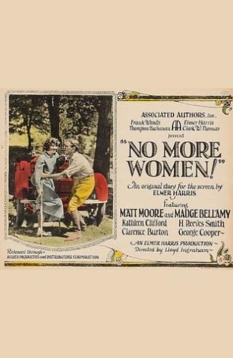 No More Women (1924)