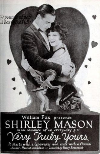 Very Truly Yours (1922)