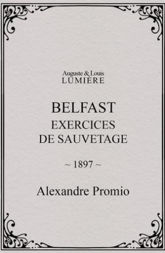 Belfast, exercices de sauvetage (1897)