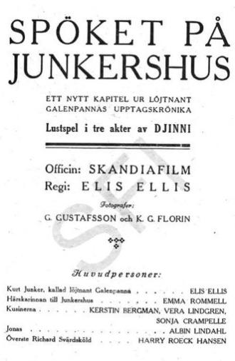 The Ghost of Junkershus (1918)
