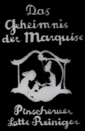 The Secret of the Marquise (1922)