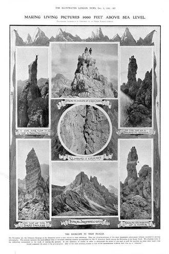 Ascent and Descent of the Dolomite Towers (1906)