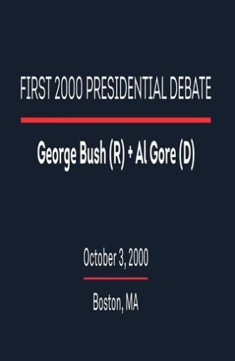 2000 First Presidential Debate (2000)