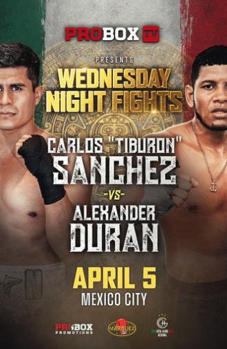 Carlos Sanchez vs. Alexander Duran (2023)