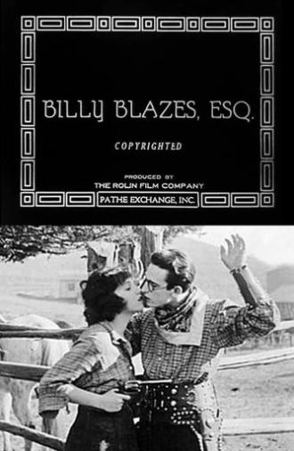 Billy Blazes, Esq. (1919)