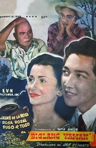 Biglang Yaman (1949)