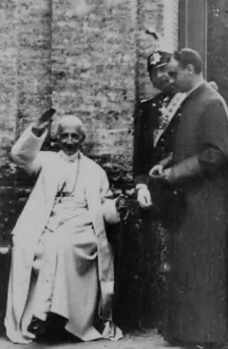 Pope Leo XIII Leaving Carriage and Being Ushered Into Garden, No. 104 (1898)