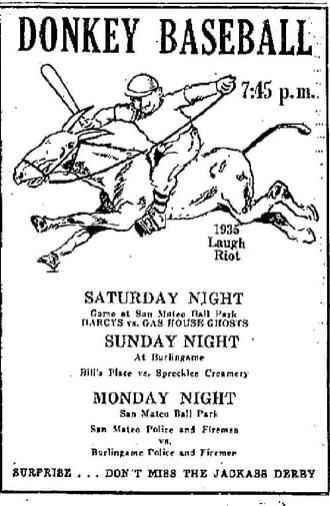 Donkey Baseball (1935)