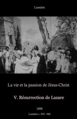 V. Résurrection de Lazare (1898)