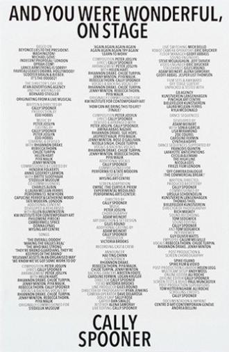 And You Were Wonderful, On Stage (2015)