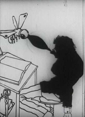 Der Schreiber und die Biene (1918)