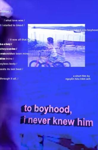 to boyhood, i never knew him (2022)