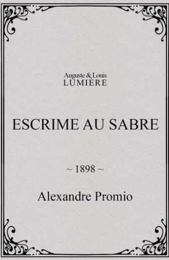 Escrime au sabre (1898)