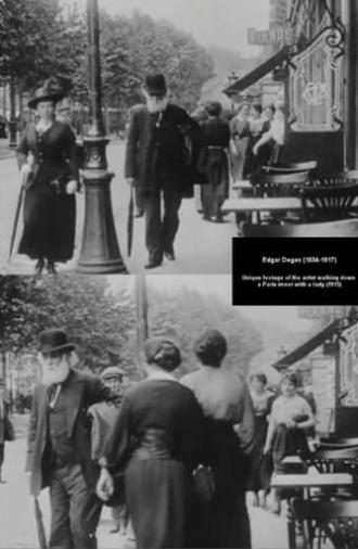 Edgar Degas Filmed Walking Down a Paris Street (1915)